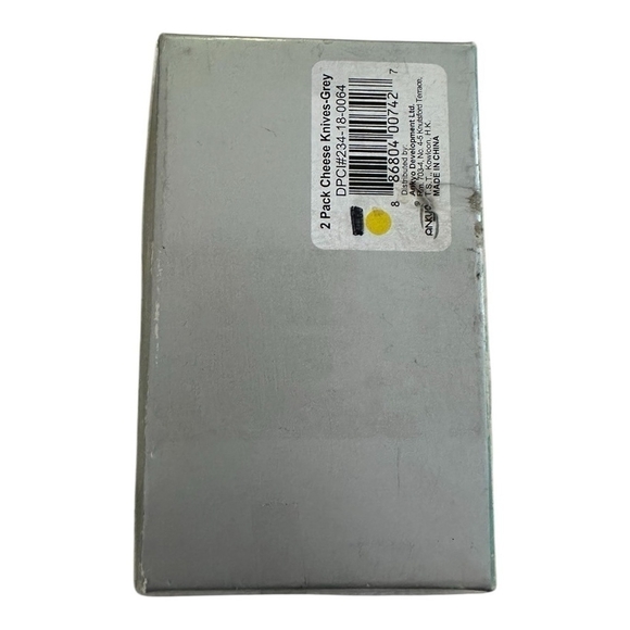 Cheese Cutters ANKYO Stainless Steel Grey Cheese Knives Set of 2 Cheese Knife - Picture 4 of 4